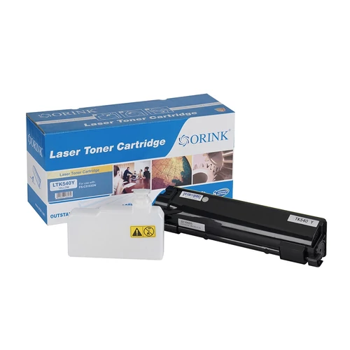 Kyocera TK540 toner yellow ORINK (utángyártott)