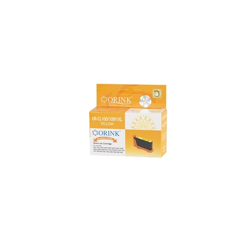 Lexmark 100XL tintapatron yellow ORINK (utángyártott)