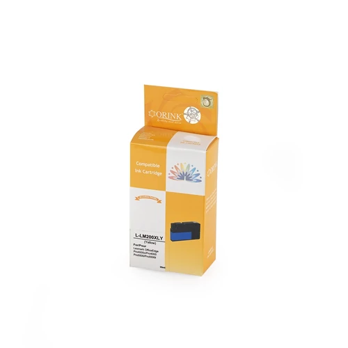 Lexmark 200XL tintapatron yellow ORINK (utángyártott)