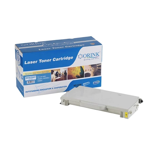 Lexmark C500 toner yellow ORINK (utángyártott)