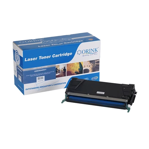 Lexmark C524 toner cyan ORINK (utángyártott)
