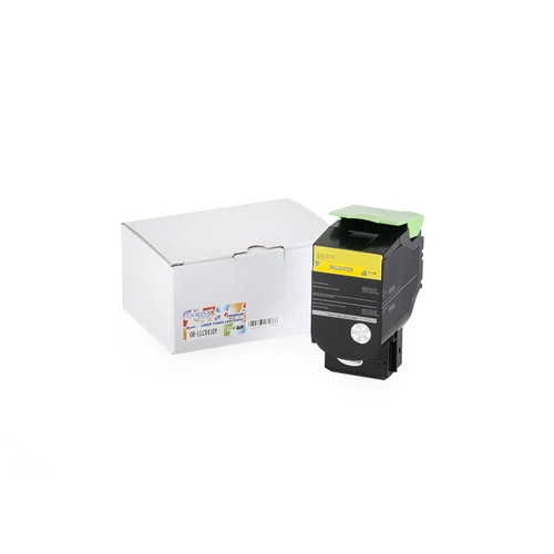 Lexmark CX410/510 toner yellow ORINK 3K (utángyártott)
