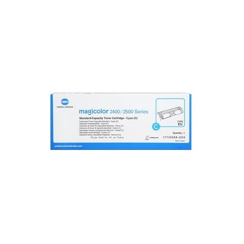 Minolta toner MC2400,2500 cyan 1,5k