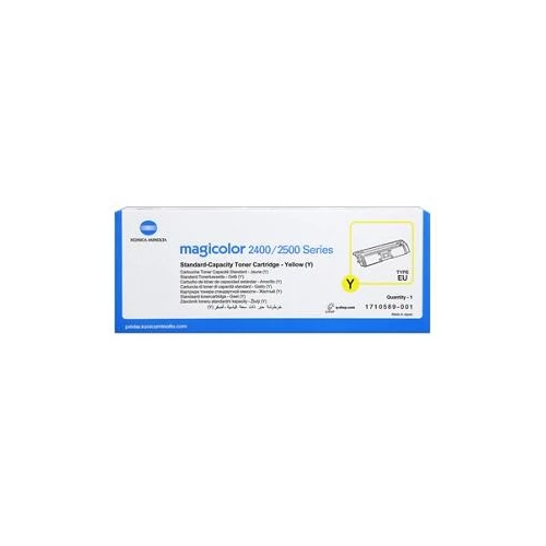 Minolta toner MC2400,2500 yellow 1,5k