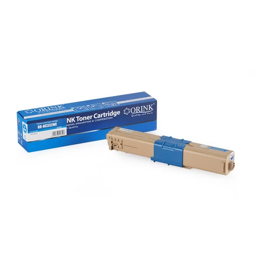 Oki C332/MC363 toner cyan ORINK 3K (utángyártott)