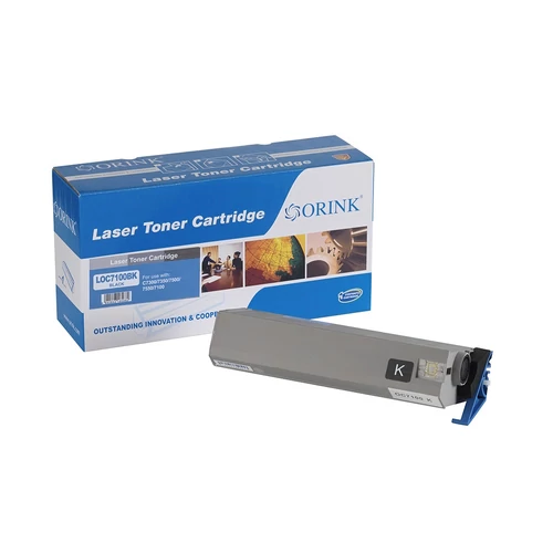 Oki C7100 toner black ORINK (utángyártott)