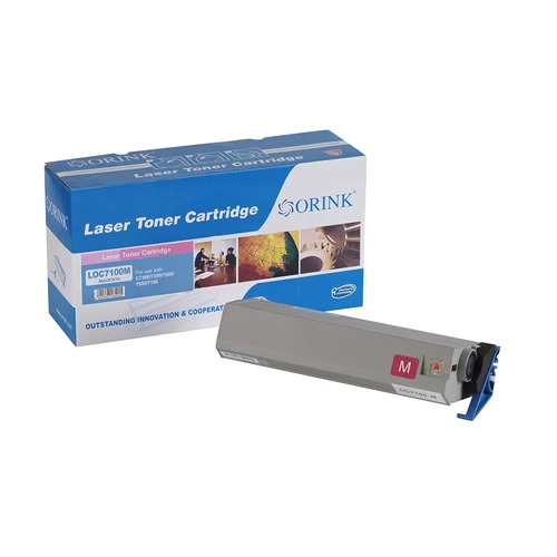 Oki C7100 toner magenta ORINK (utángyártott)