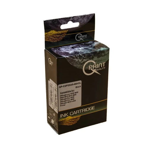 Q-Print tintapatron C2P23AE (934XL) black (utángyártott)