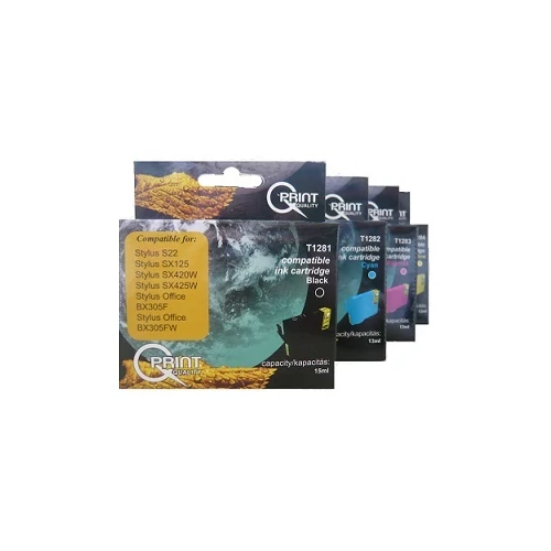 Q-Print tinta T1285  multipack (chipes) (utángyártott)