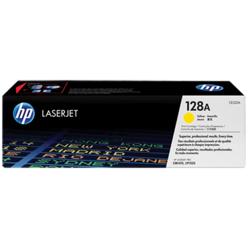HP CE322A Toner Yellow 1.300 oldal kapacitás No.128A