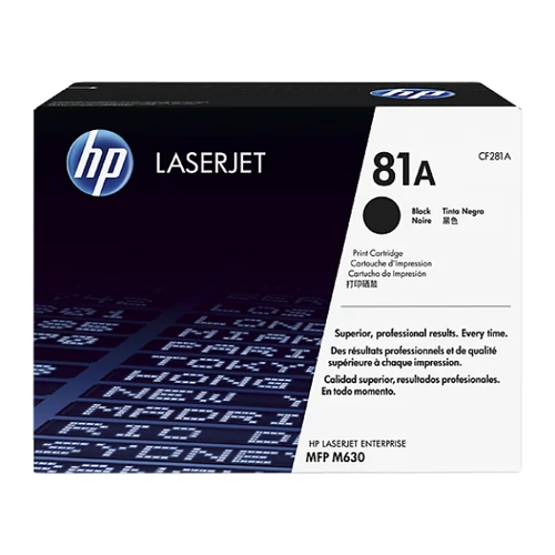 HP CF281A Toner Black 10.500 oldal kapacitás No.81A