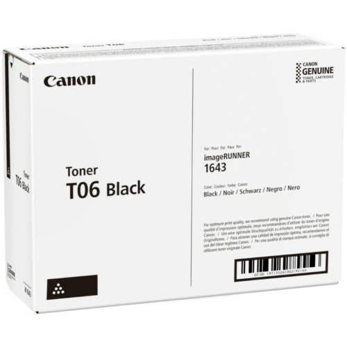 Canon T06 Toner Black 20.500 oldal kapacitás
