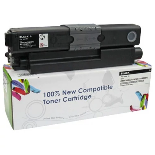 Utángyártott OKI C301,321,531 Toner Black 2.200 oldal kapacitás  CartridgeWeb