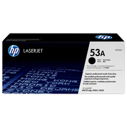 HP Q7553A Toner Black 3.000 oldal kapacitás No.53A