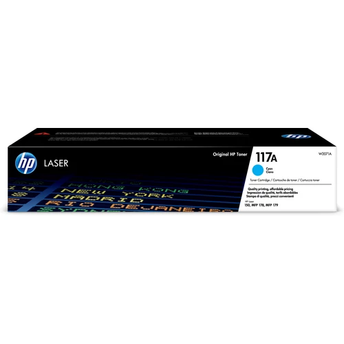 HP W2071A Toner Cyan 700 oldal kapacitás No.117A