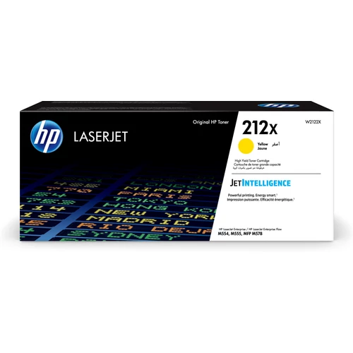 HP W2122X Toner Yellow 10.000 oldal kapacitás No.212X