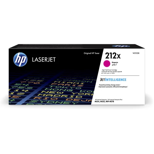 HP W2123X Toner Magenta 10.000 oldal kapacitás No.212X