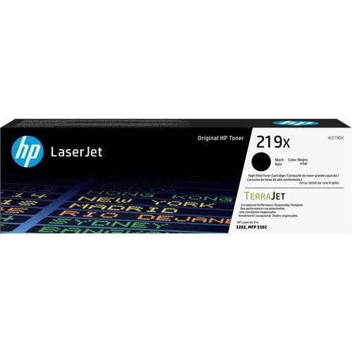 HP W2190X Toner Black 3.200 oldal kapacitás No.219X