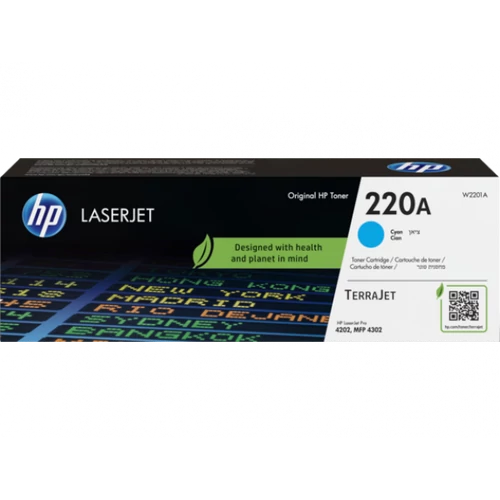 HP W2201A Toner Cyan 1.800 oldal kapacitás No.220A