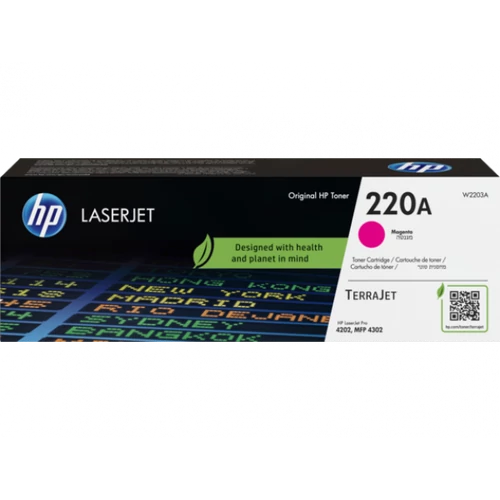 HP W2203A Toner Magenta 1.800 oldal kapacitás No.220A